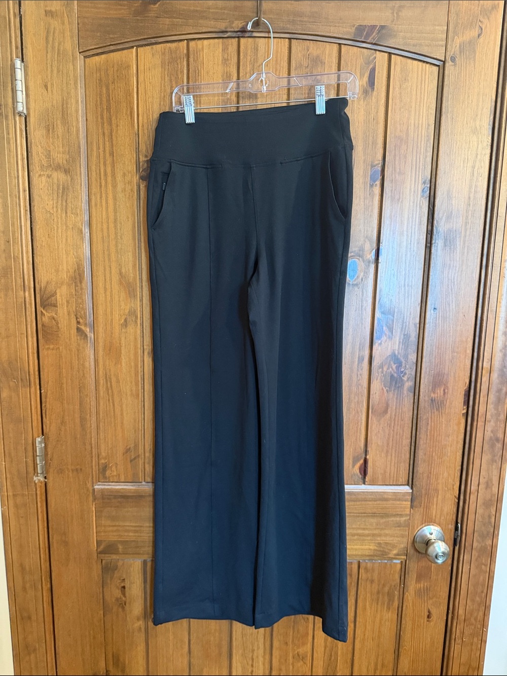 Women’s Black Wide Leg Yoga Pants